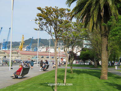 Zona puerto (V�zquez Consuegra). Proyecto abrir Vigo al mar. 