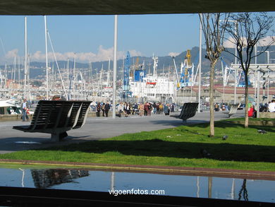 Zona puerto (V�zquez Consuegra). Proyecto abrir Vigo al mar. 