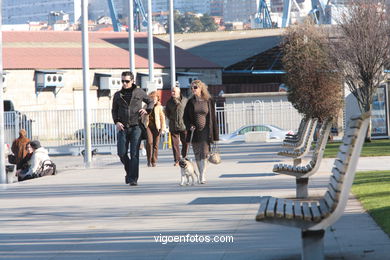Zona puerto (V�zquez Consuegra). Proyecto abrir Vigo al mar. 
