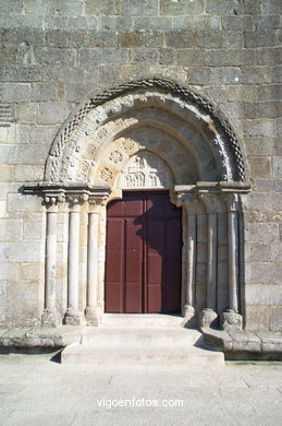 Iglesia rom�nica de Castrelos. 