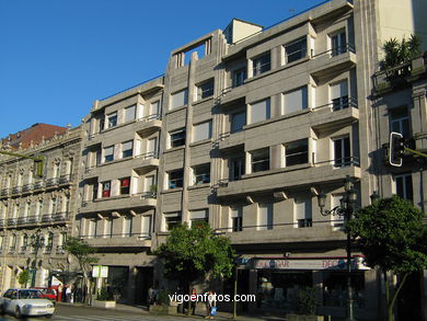 Edificio Sanch�n  - Francisco Castro Represas (1935) (CALLE POLICARPO SANZ). 