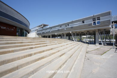 Aulario (Enric Miralles). Ciudad Universitaria. 