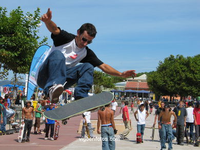 Skate en Samil. 