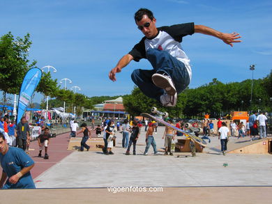 Skate en Samil. 