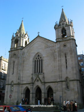 Iglesia de Santiago de Vigo. Iglesias del n�cleo urbano. 