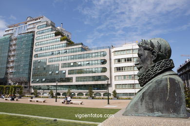 Sculpture clasic in Vigo (Spain)