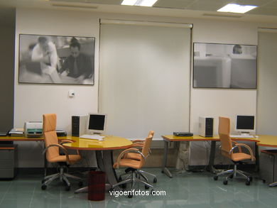 ROOM OF NEW TECHNOLOGIES AND DEMONSTRATION OF SOCIAL CENTER CAIXANOVA
