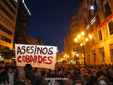 Manifestaci�n Atentado 11M. 