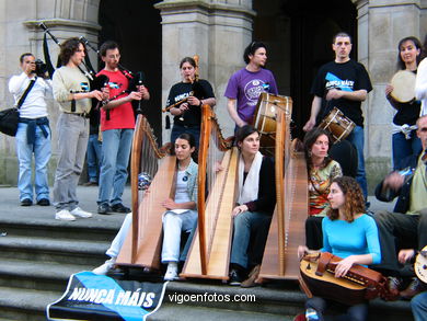 Concierto en la calle. 