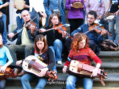 Concierto en la calle. 