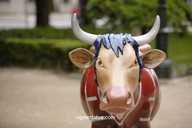 Cow Parade 2007.