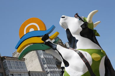 Cow Parade 2007.