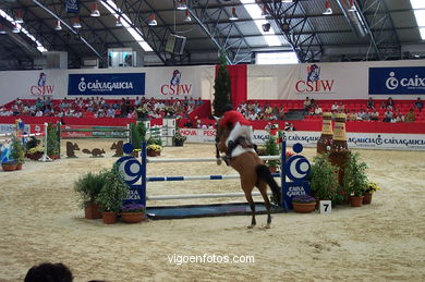 CSI de hípica de Vigo 2002.