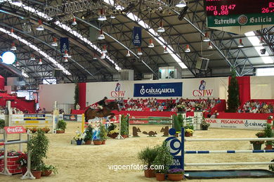 CSI de hípica de Vigo 2002.