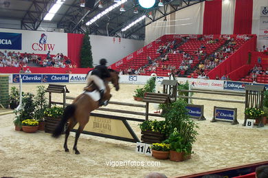 CSI de hípica de Vigo 2002.
