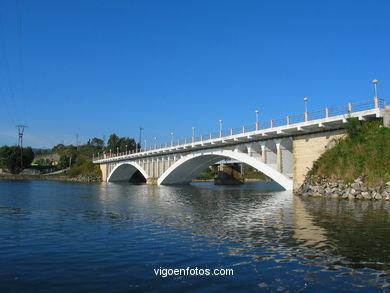 New bridge over the river Verdugo.