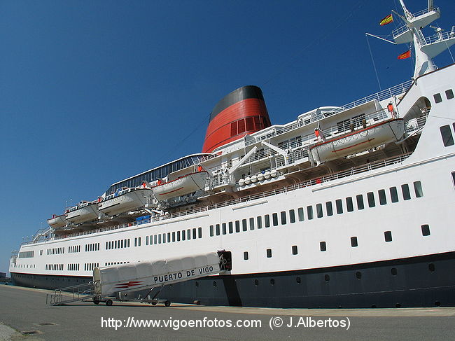 Fotos De Caronia TransatlÁntico Cunard Vigo Galicia