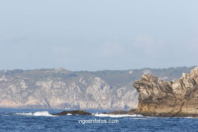 AS ILHAS CÍES DESDE O MAR