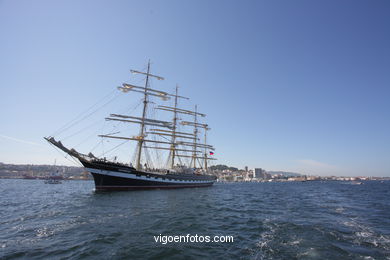 TALL SHIPS ATLANTIC CHALLENGE 2009 - VIGO, SPAIN. CUTTY SARK. 2009 - 