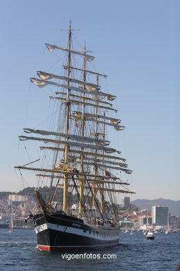 TALL SHIPS ATLANTIC CHALLENGE 2009 - VIGO, SPAIN. CUTTY SARK. 2009 - 