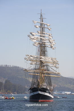 TALL SHIPS ATLANTIC CHALLENGE 2009 - VIGO, SPAIN. CUTTY SARK. 2009 - 