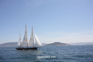 TALL SHIPS ATLANTIC CHALLENGE 2009 - VIGO, SPAIN. CUTTY SARK. 2009 - 