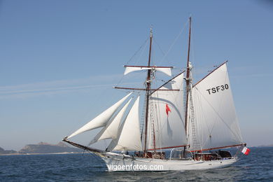 TALL SHIPS ATLANTIC CHALLENGE 2009 - VIGO, SPAIN. CUTTY SARK. 2009 - 