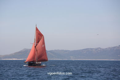 REGATA E SAIDA DENDE VIGO - DESAFIO ATLÁNTICO DE GRANDES VELEROS - REGATA CUTTY SARK. 2009 - TALL SHIPS ATLANTIC CHALLENGE 2009