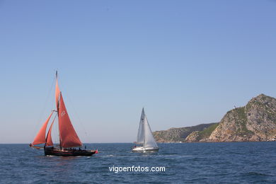 REGATA E SAIDA DENDE VIGO - DESAFIO ATLÁNTICO DE GRANDES VELEROS - REGATA CUTTY SARK. 2009 - TALL SHIPS ATLANTIC CHALLENGE 2009