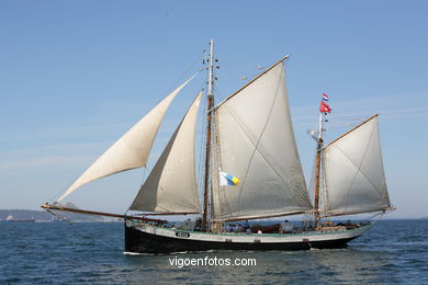 TALL SHIPS ATLANTIC CHALLENGE 2009 - VIGO, SPAIN. CUTTY SARK. 2009 - 