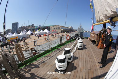 KRUZENSHTERN -  TALL SHIPS ATLANTIC CHALLENGE 2009 - VIGO, SPAIN. CUTTY SARK. 2009 - 