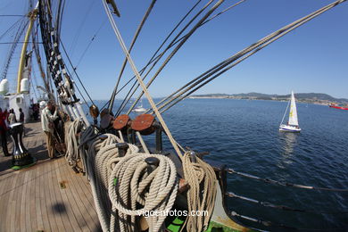 KRUZENSHTERN -  TALL SHIPS ATLANTIC CHALLENGE 2009 - VIGO, SPAIN. CUTTY SARK. 2009 - 