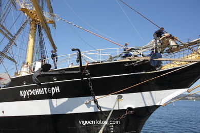 KRUZENSHTERN -  TALL SHIPS ATLANTIC CHALLENGE 2009 - VIGO, SPAIN. CUTTY SARK. 2009 - 