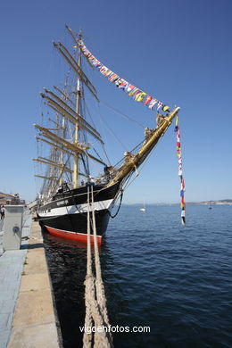 KRUZENSHTERN -  TALL SHIPS ATLANTIC CHALLENGE 2009 - VIGO, SPAIN. CUTTY SARK. 2009 - 