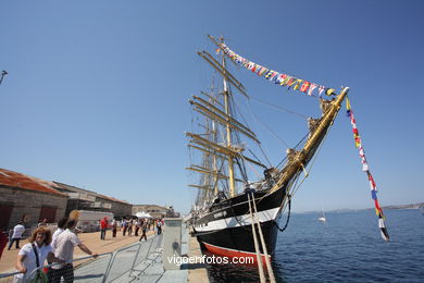 KRUZENSHTERN -  TALL SHIPS ATLANTIC CHALLENGE 2009 - VIGO, SPAIN. CUTTY SARK. 2009 - 