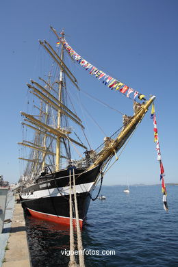 KRUZENSHTERN -  TALL SHIPS ATLANTIC CHALLENGE 2009 - VIGO, SPAIN. CUTTY SARK. 2009 - 