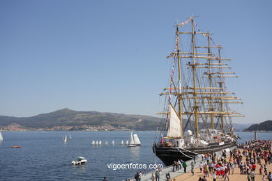 KRUZENSHTERN -  TALL SHIPS ATLANTIC CHALLENGE 2009 - VIGO, SPAIN. CUTTY SARK. 2009 - 