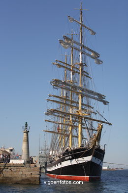 KRUZENSHTERN -  TALL SHIPS ATLANTIC CHALLENGE 2009 - VIGO, SPAIN. CUTTY SARK. 2009 - 