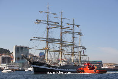 KRUZENSHTERN -  TALL SHIPS ATLANTIC CHALLENGE 2009 - VIGO, SPAIN. CUTTY SARK. 2009 - 