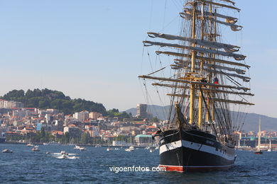 KRUZENSHTERN -  TALL SHIPS ATLANTIC CHALLENGE 2009 - VIGO, SPAIN. CUTTY SARK. 2009 - 