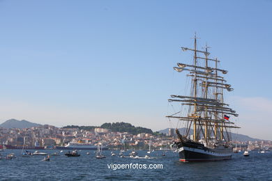 KRUZENSHTERN -  TALL SHIPS ATLANTIC CHALLENGE 2009 - VIGO, SPAIN. CUTTY SARK. 2009 - 