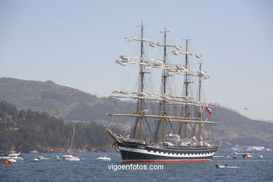 KRUZENSHTERN -  TALL SHIPS ATLANTIC CHALLENGE 2009 - VIGO, SPAIN. CUTTY SARK. 2009 - 