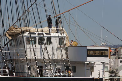 KRUZENSHTERN -  TALL SHIPS ATLANTIC CHALLENGE 2009 - VIGO, SPAIN. CUTTY SARK. 2009 - 