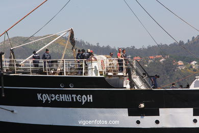 KRUZENSHTERN -  TALL SHIPS ATLANTIC CHALLENGE 2009 - VIGO, SPAIN. CUTTY SARK. 2009 - 