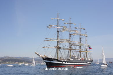 KRUZENSHTERN -  TALL SHIPS ATLANTIC CHALLENGE 2009 - VIGO, SPAIN. CUTTY SARK. 2009 - 