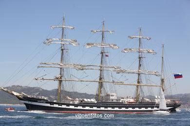 KRUZENSHTERN -  TALL SHIPS ATLANTIC CHALLENGE 2009 - VIGO, SPAIN. CUTTY SARK. 2009 - 