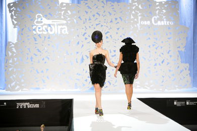 COLECCIÓN DE CIBELES 2009. FASHION DESIGNER: JOSÉ CASTRO. RUNWAY FASHION OF YOUNG FASHION DESIGNER 2009