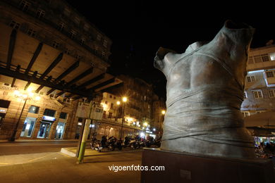 SCULPTURES DE IGOR MITORAJ. SCULPTURES AND SCULPTORS. VIGO