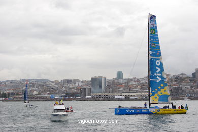 VOLVO OCEAN RACE EM RIA-A DE VIGO