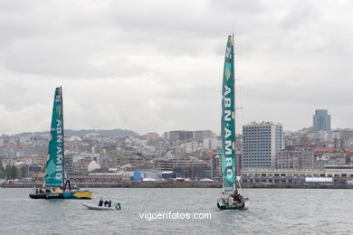 VOLVO OCEAN RACE EM RIA-A DE VIGO